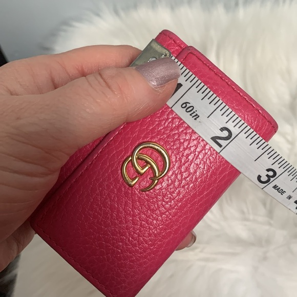Authentic Gucci hot pink fuscia key and card holder - Picture 17 of 17